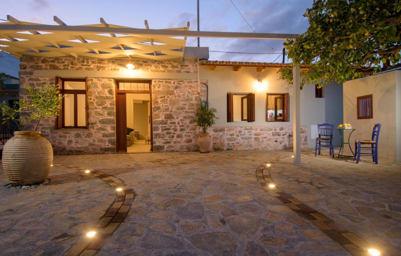 Вилла Pavlakis Lemon-Tree House Элунда Экстерьер фото